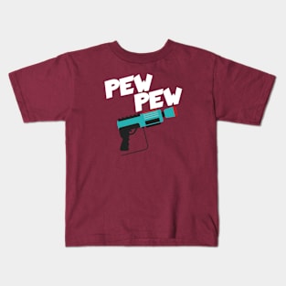 Lasertag pew pew Kids T-Shirt